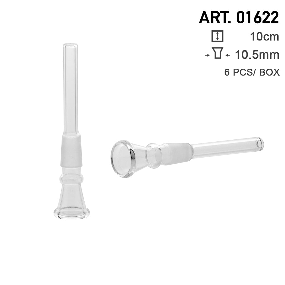 Amsterdam | Glas Chillum - SG: 12 mm - H:7cm