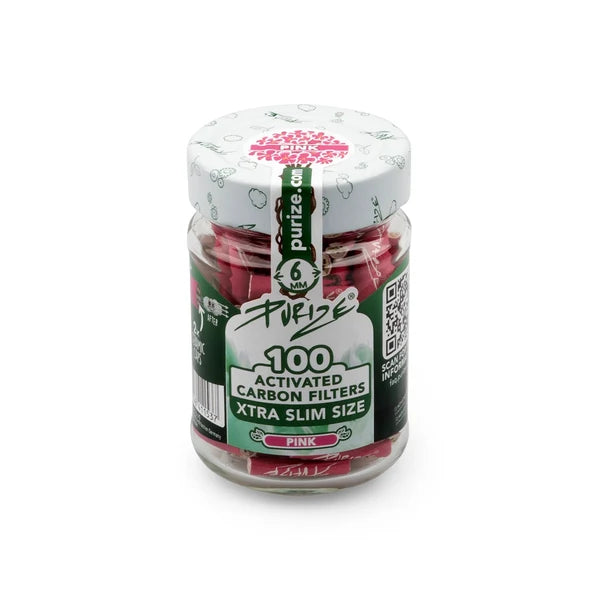 Purize 100 Xtra Slim Size Filters Ø:6mm x 27mm