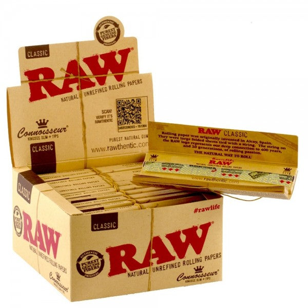 Raw Classic Connoisseur King Size PK24