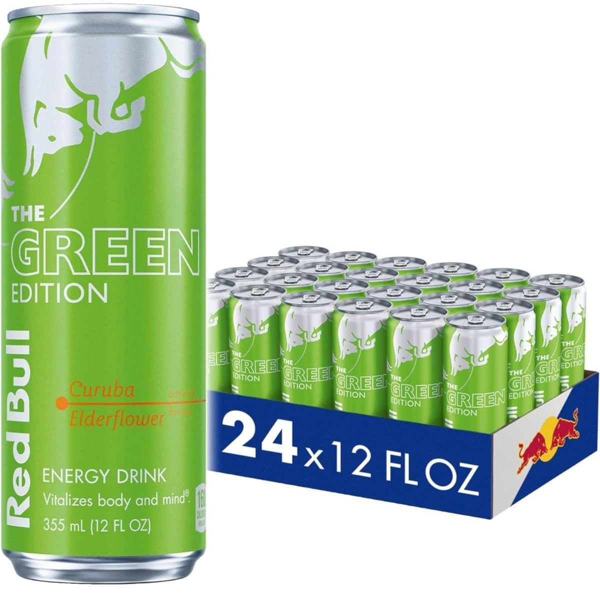 RedBull The Green Edition Curuba-Elderflower 24x250ml