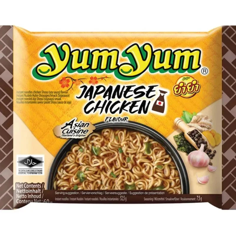 Yum Yum Chicken Shoyu Flavour 30×60 g
