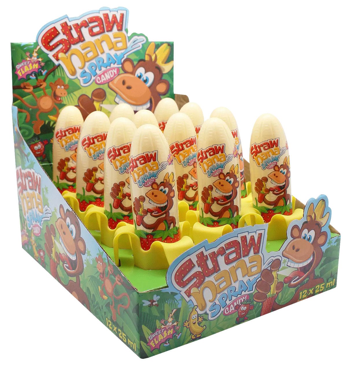 Strawbana Spray Candy 12x25ml