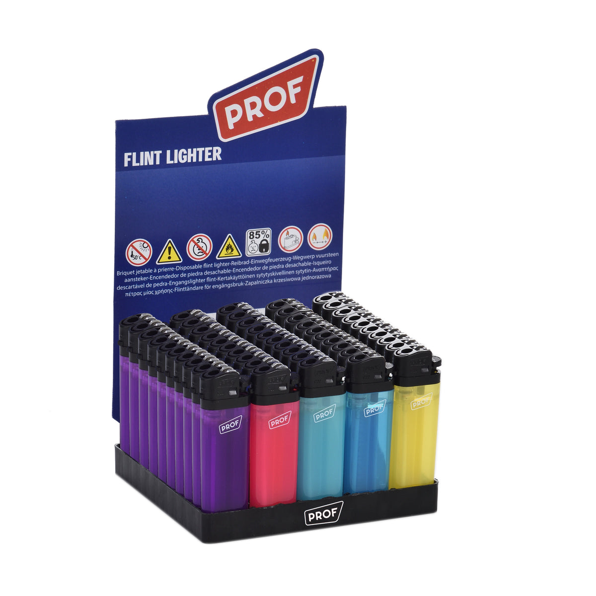 TRANSLUCENT Flint Einweg Lighter DL-50
