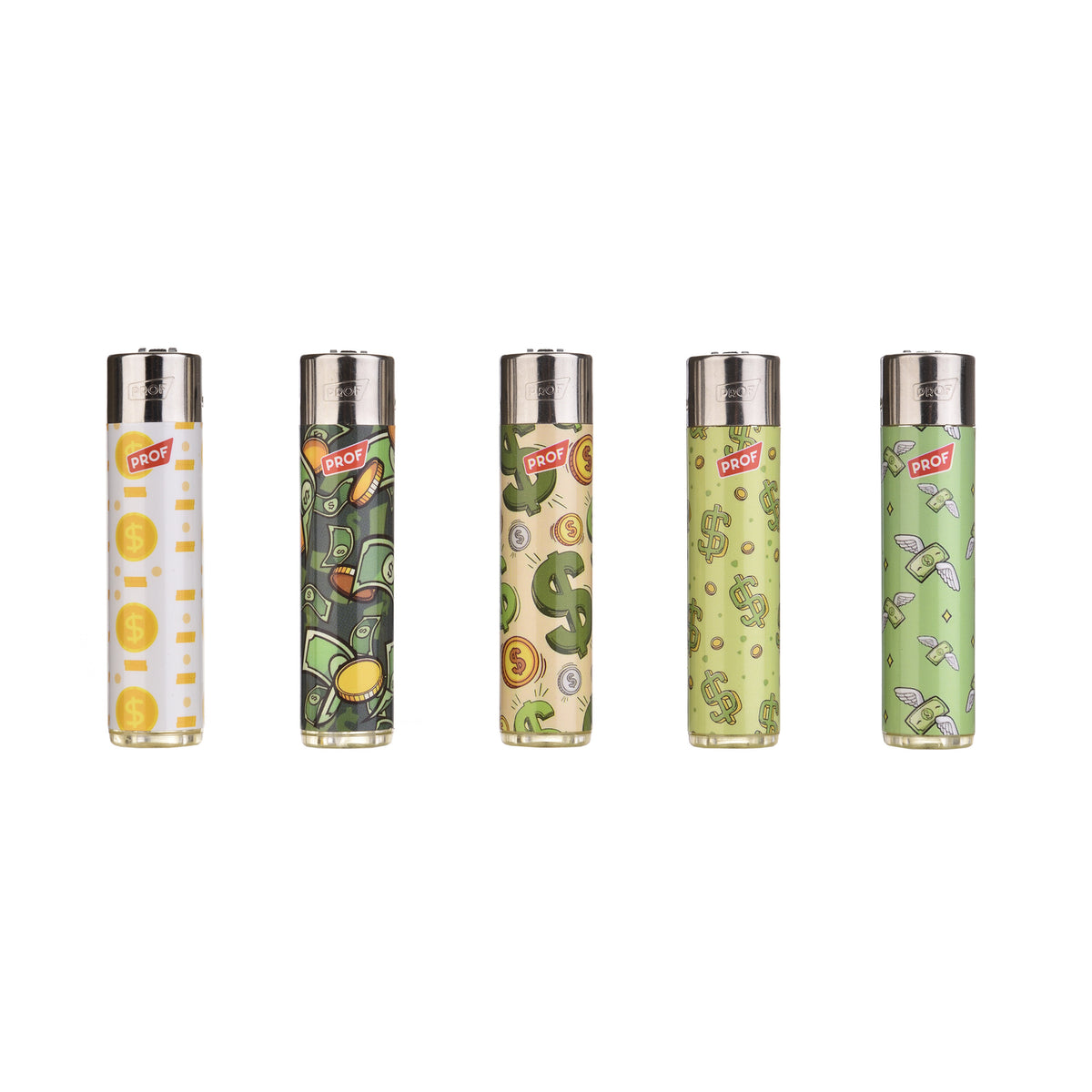 Refill Round Flint Lighter PK-25 - Money