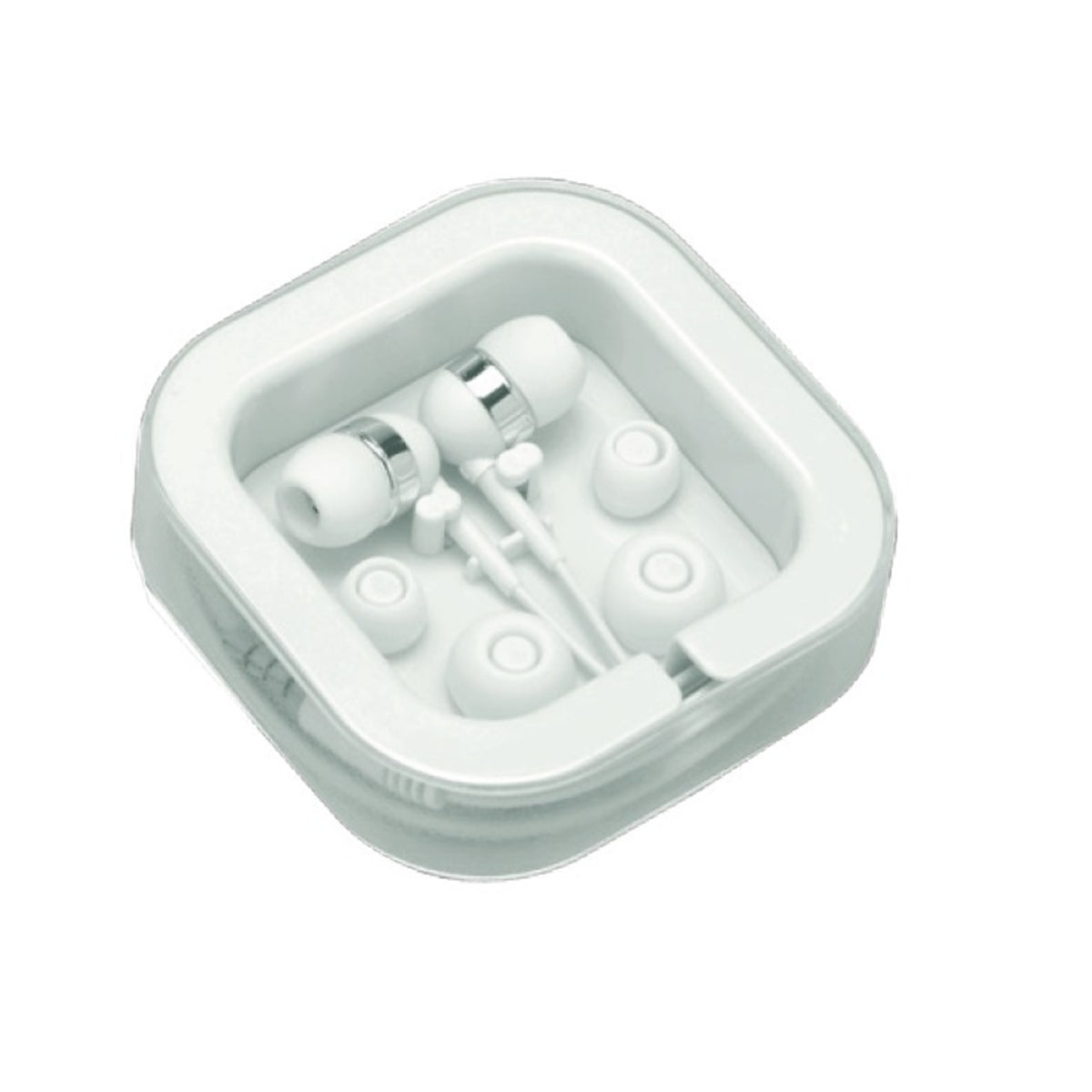 Tekmee Earphones With Mic WHT ASS-6