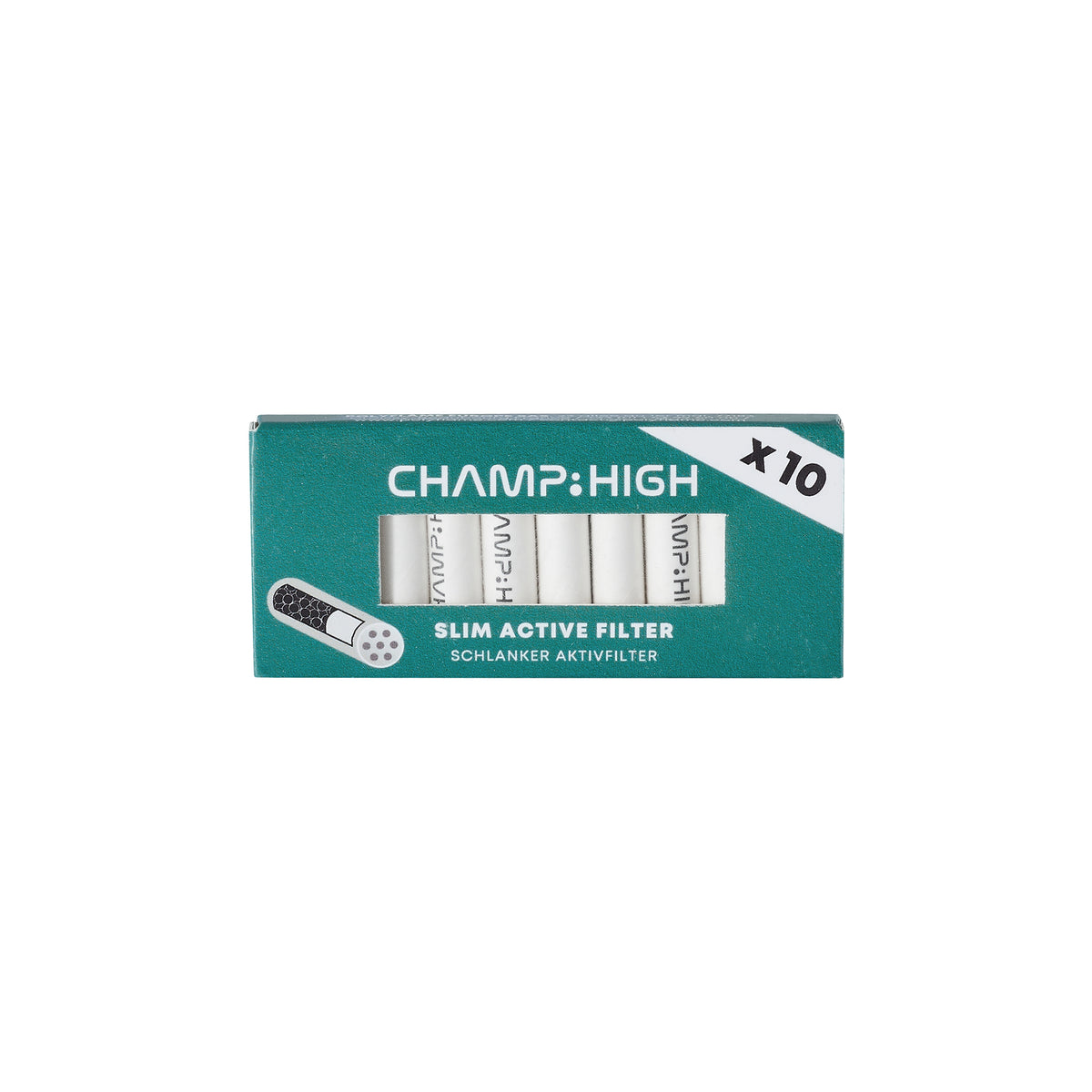 Champ High ACTIVE FILTERS TIPS 6MM 50x10