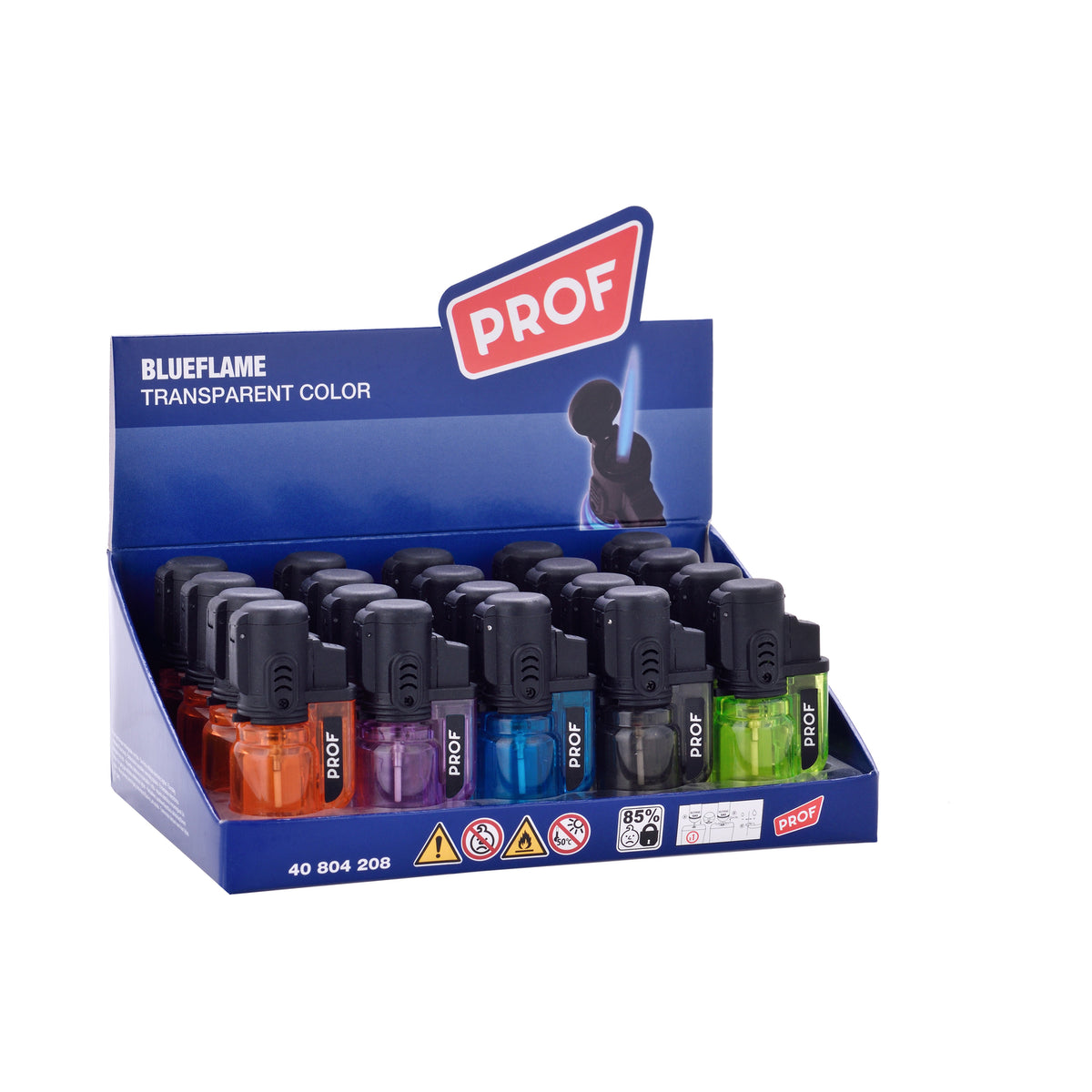 Transparent Color Blue Flame Jet Lighter