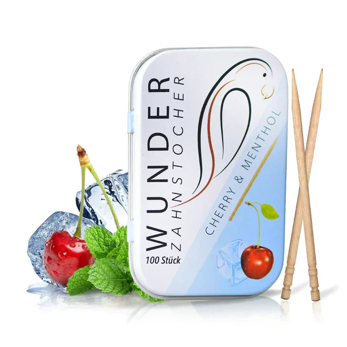 Wunder Zahnstocher Cherry & Menthol (100 Stück)