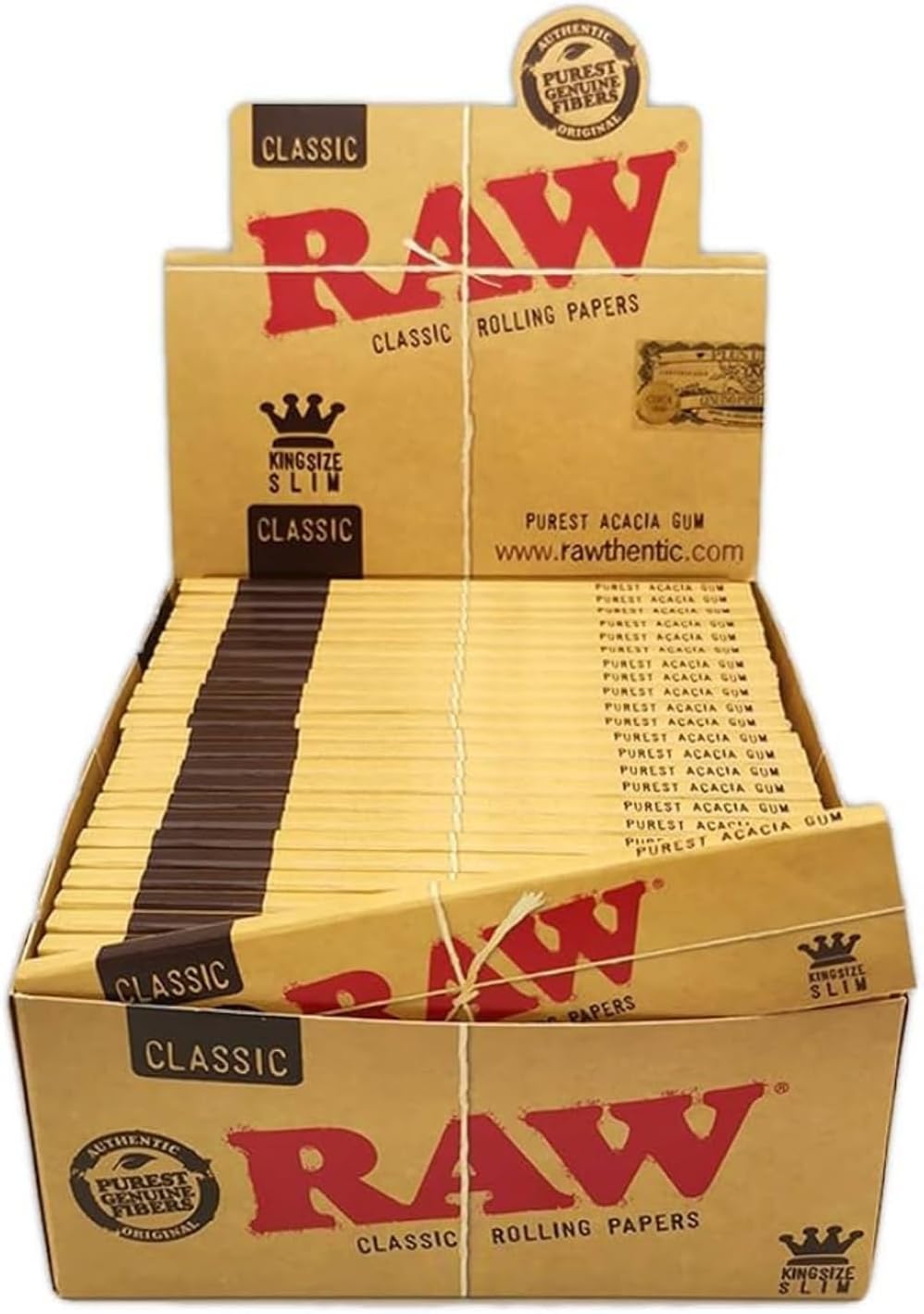 Raw Classic Slim King size 50 Per Box