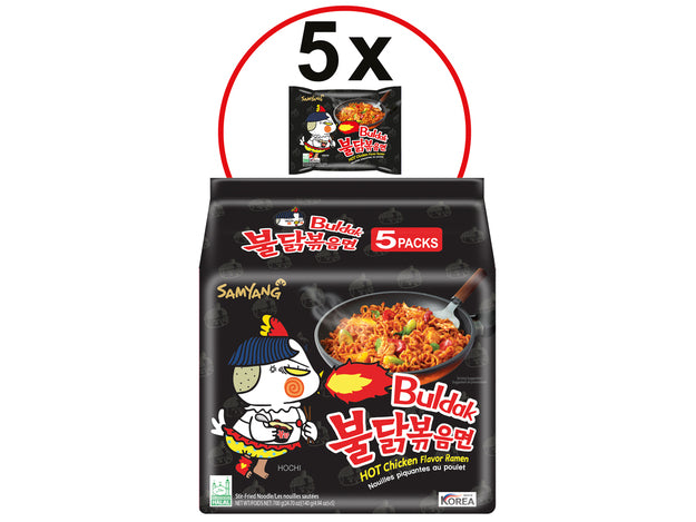 Samyang Hot Chicken Original 5×140 g