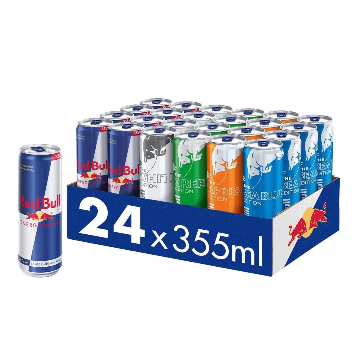 RedBull Energy Drink Mix Display 24x250ml
