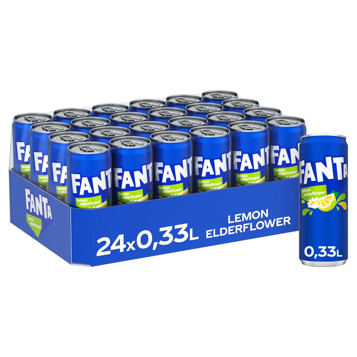 FANTA Lemon & Elderflower 24x330ml