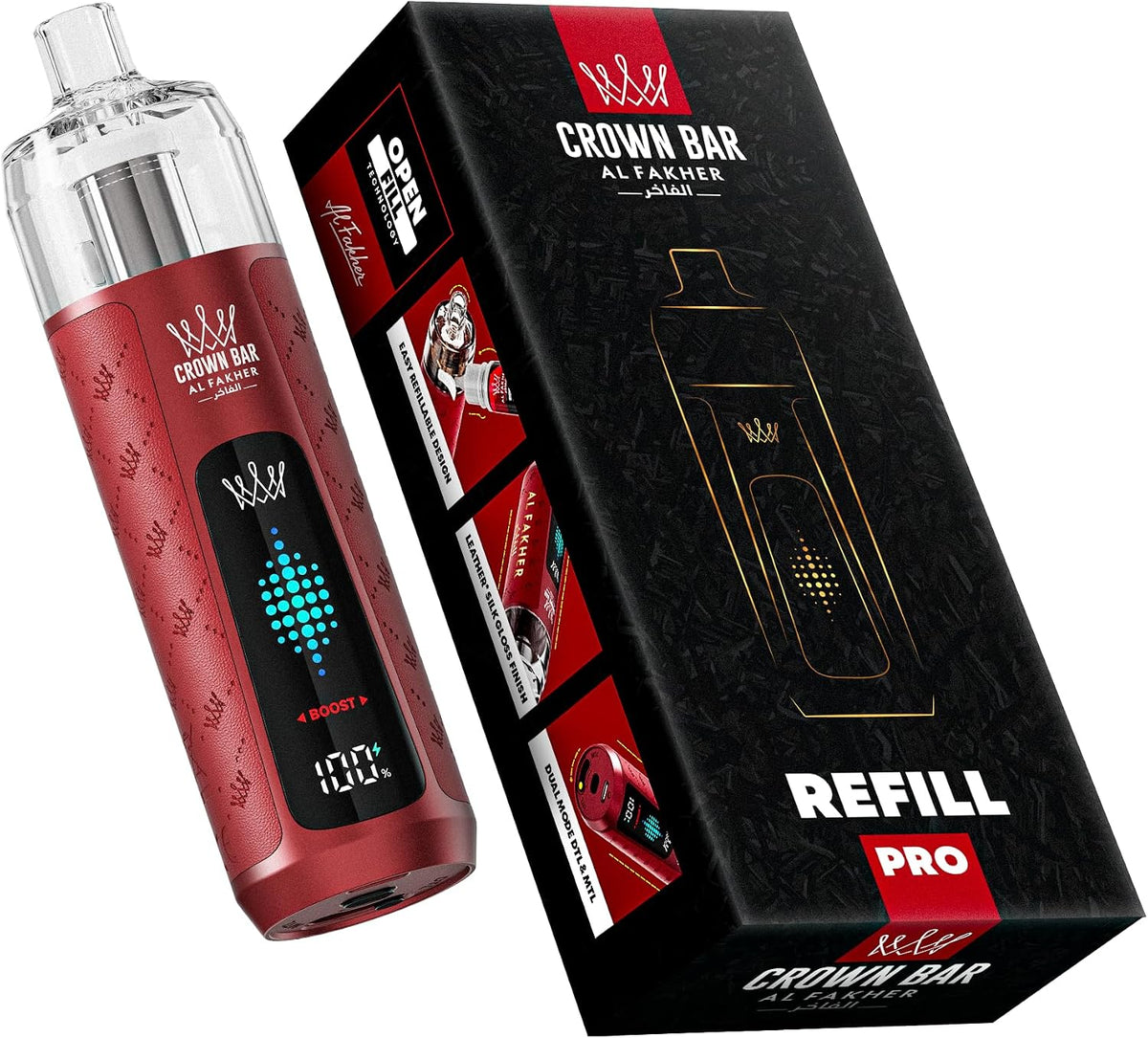 Al Fakher Refill Pro Device 16ml - Crimson Red