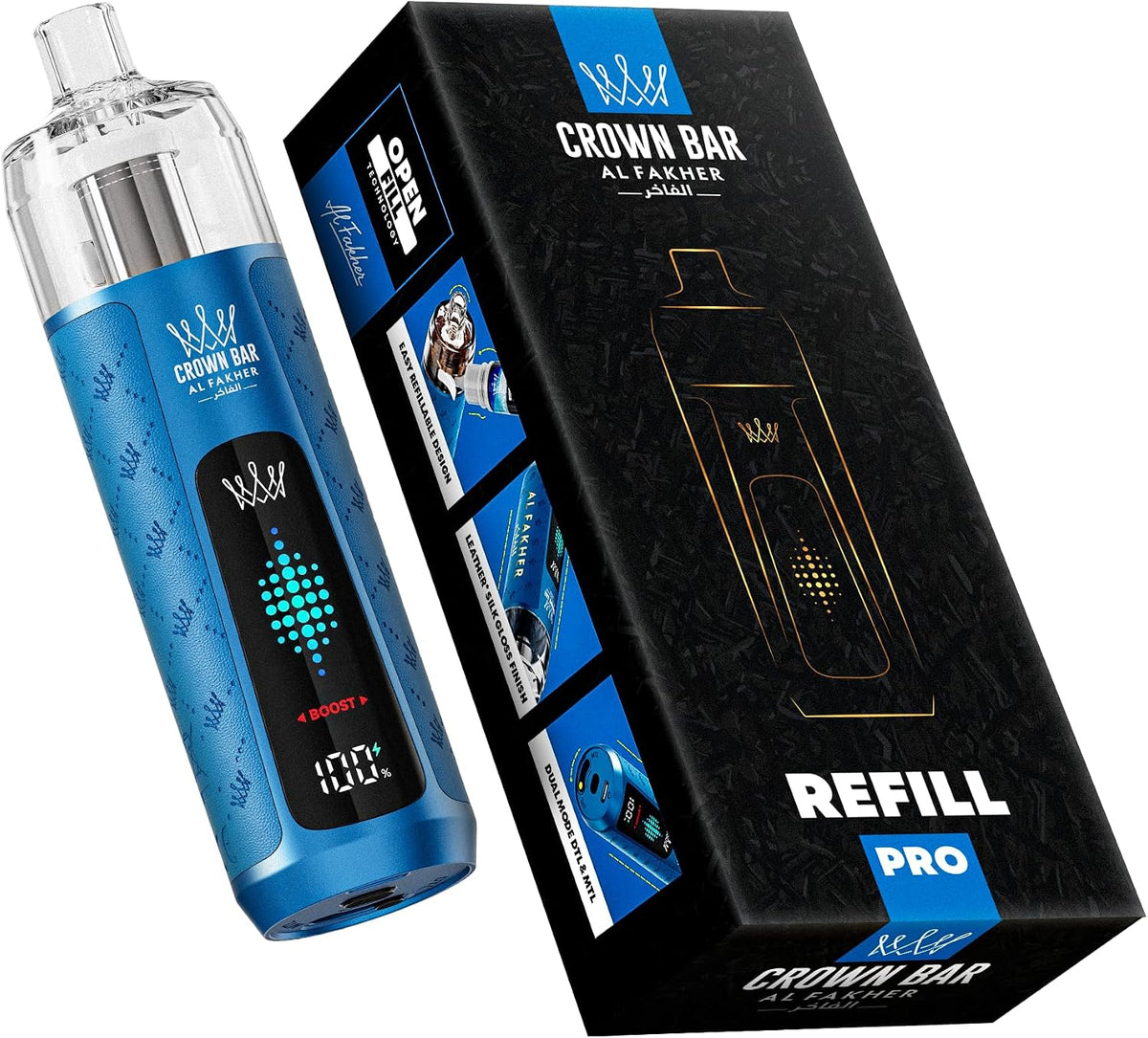 Al Fakher Refill Pro Device 16ml - Ocean Blau