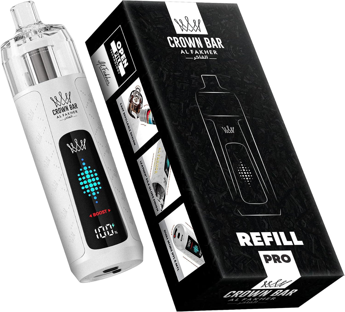 Al Fakher Refill Pro Device 16ml - Pure White
