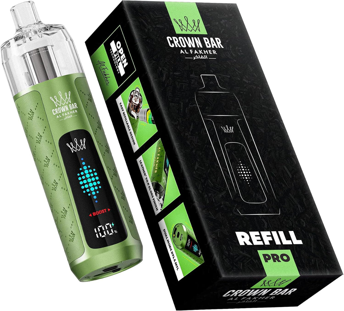 Al Fakher Refill Pro Device 16ml - Mint Green
