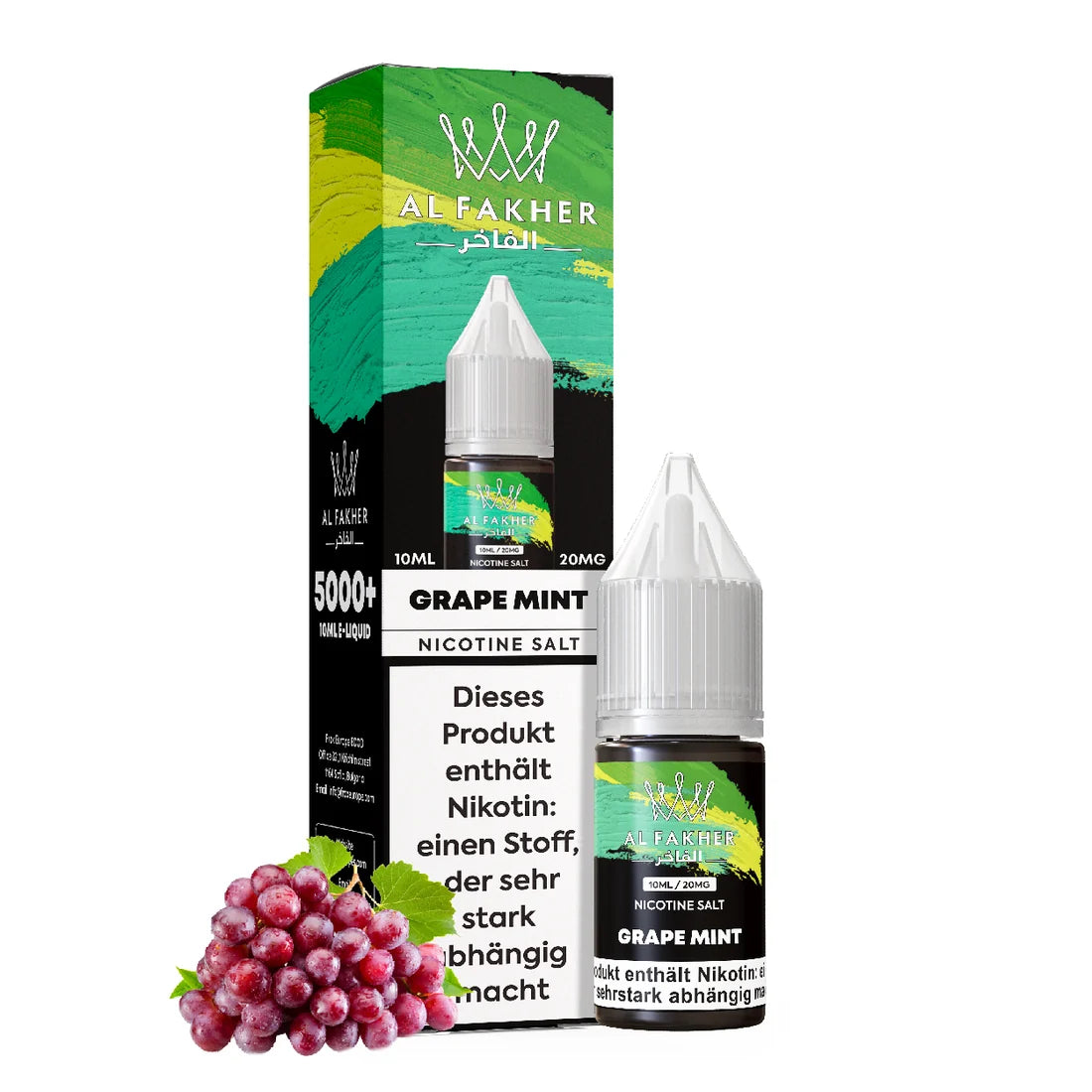 Al Fakher Liquid - Grape Mint 20mg
