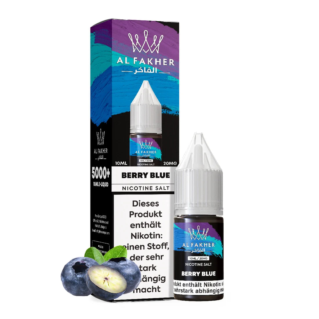 Al Fakher Liquid - Berry Blue 20mg