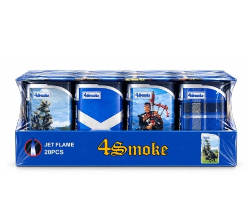 Jet Flame Windproof Lighter 20er Display - T-6703