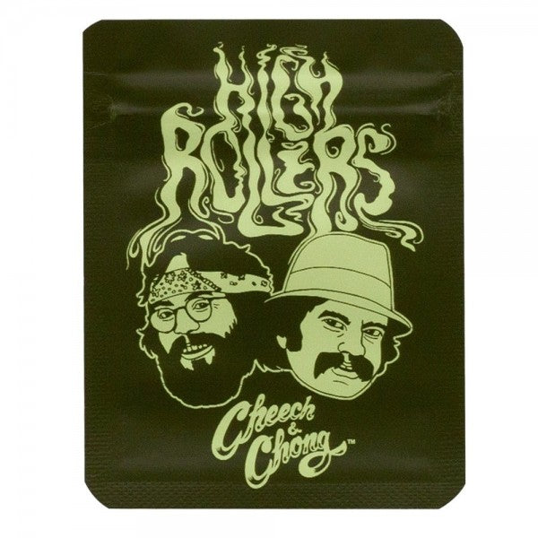 G-Rollz | 65x85mm Smellproof Bags | Cheech & Chong 'High Rollers' - 50pcs/ pack