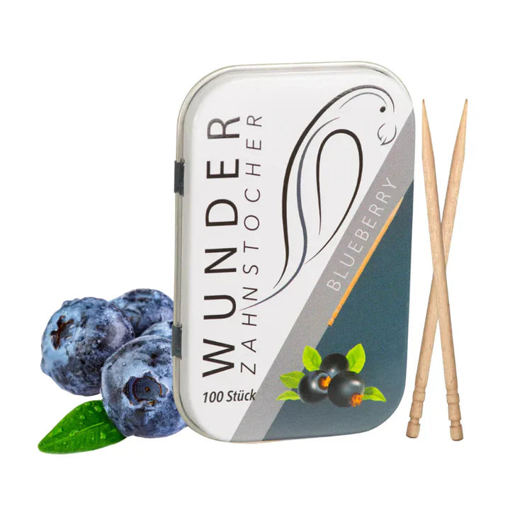 Wunder Zahnstocher Blueberry (100 Stück)