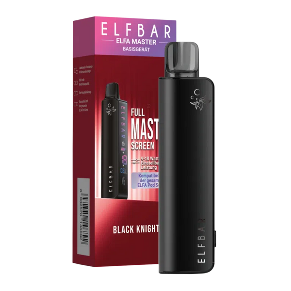 Elfbar ELFA Master Basisgerät – Black Knight (850 mAh) (10er)
