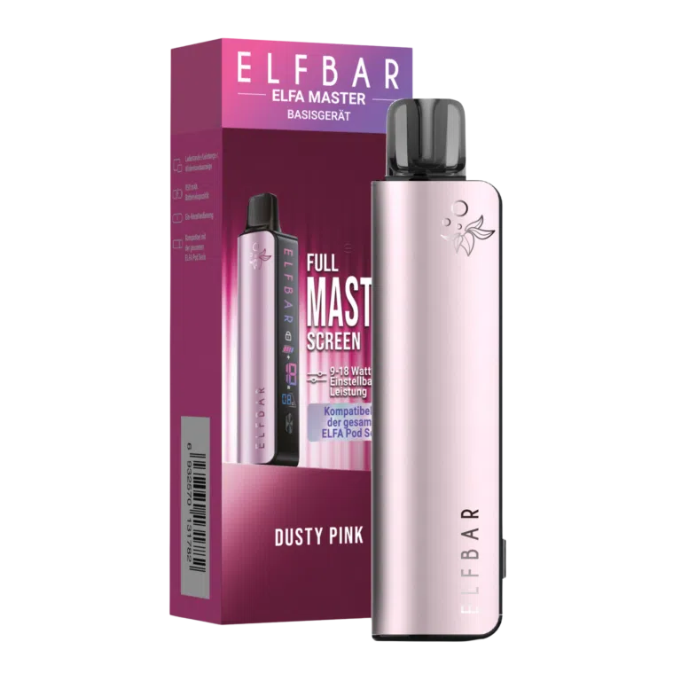 ELFBAR ELFA Master Basisgerät – Dusty Pink (850mAh) - 10 Stk.