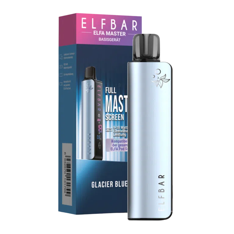 ELFBAR ELFA Master Basisgerät – Glacier Blue (850mAh) - 10 Stk.
