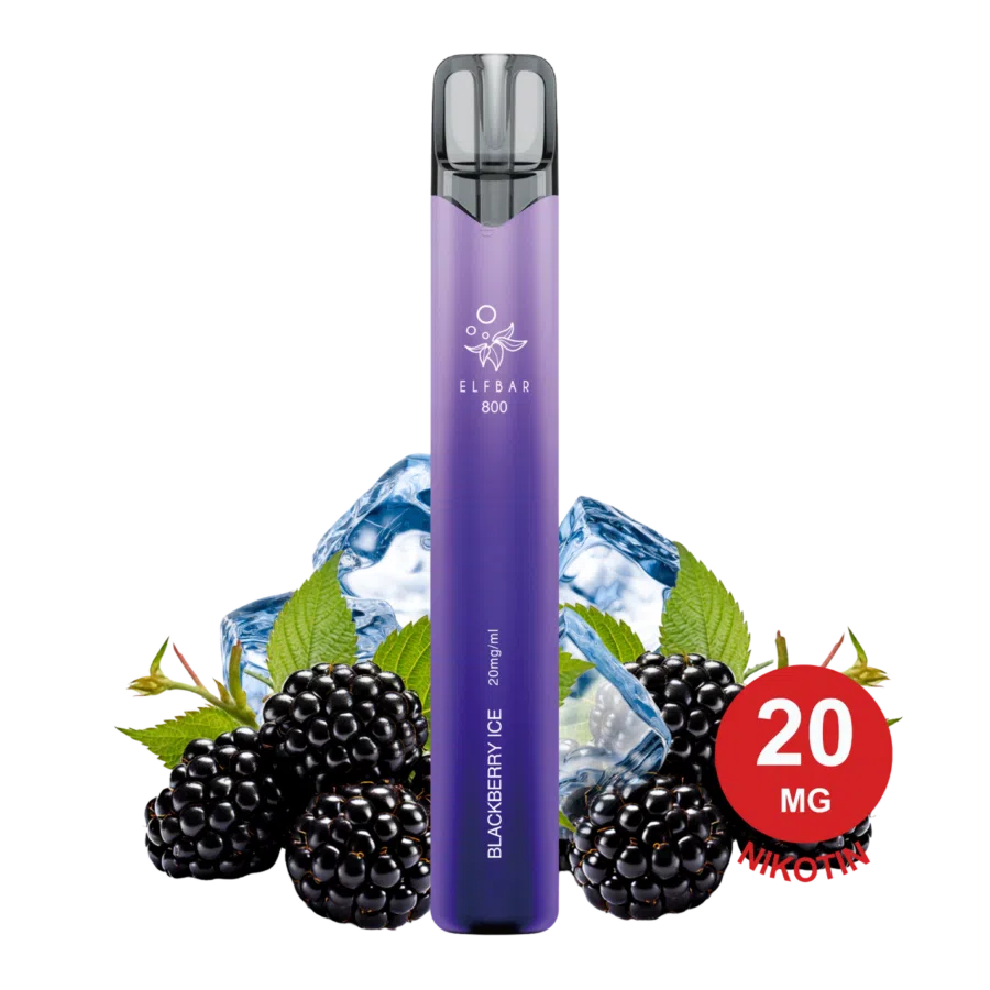 ELFBAR 800 – Blackberry Ice 20mg Nikotin