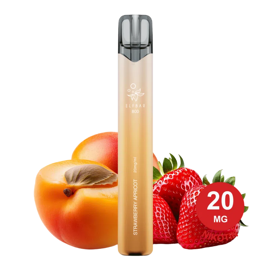 ELFBAR 800 – Strawberry Apricot 20mg Nikotin