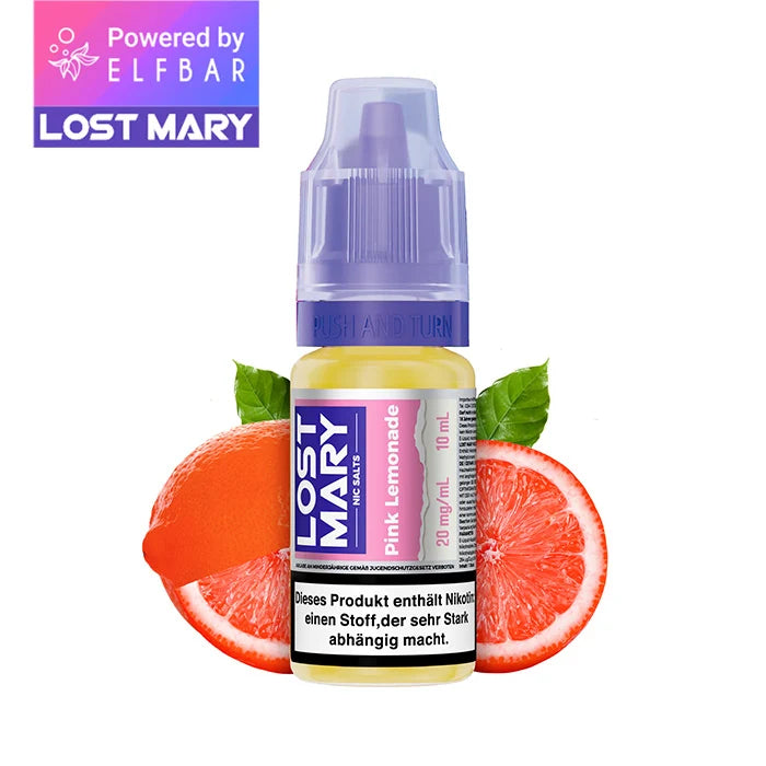 LOST MARY Liquid (NicSalt) Pink Lemonade 10ml