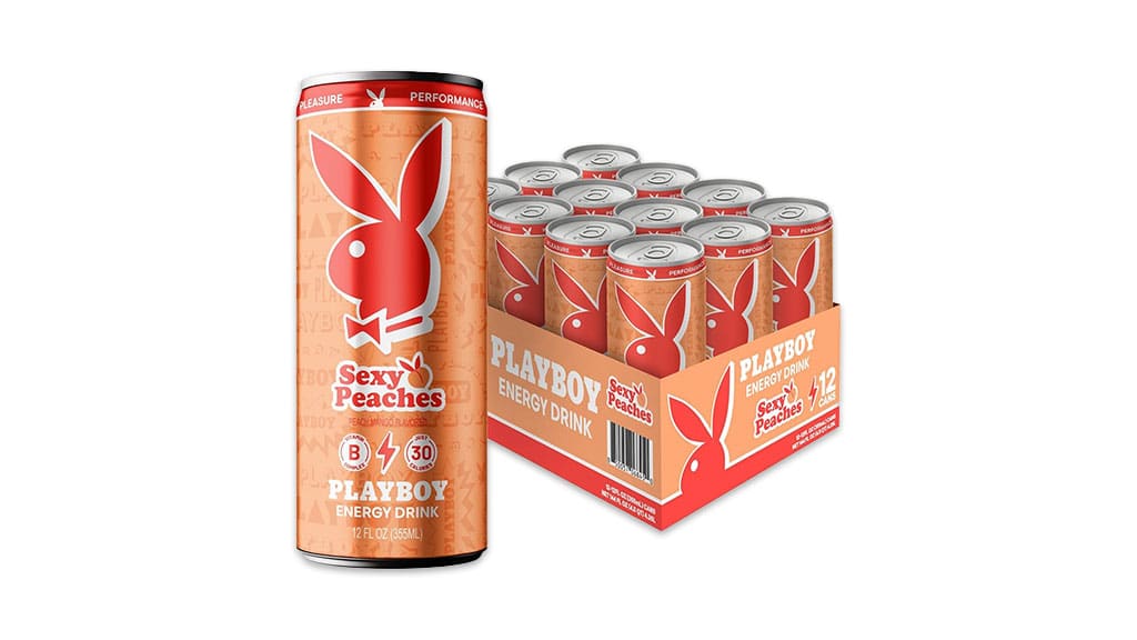 Playboy Energy Drink Sexy Peaches 12×330 ml