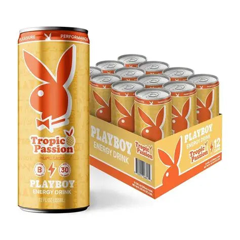 Playboy Energy Drink Tropic Passion 12x330ml