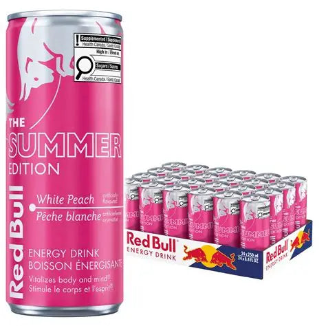 RedBull White Peach 250ml - 24er Pack