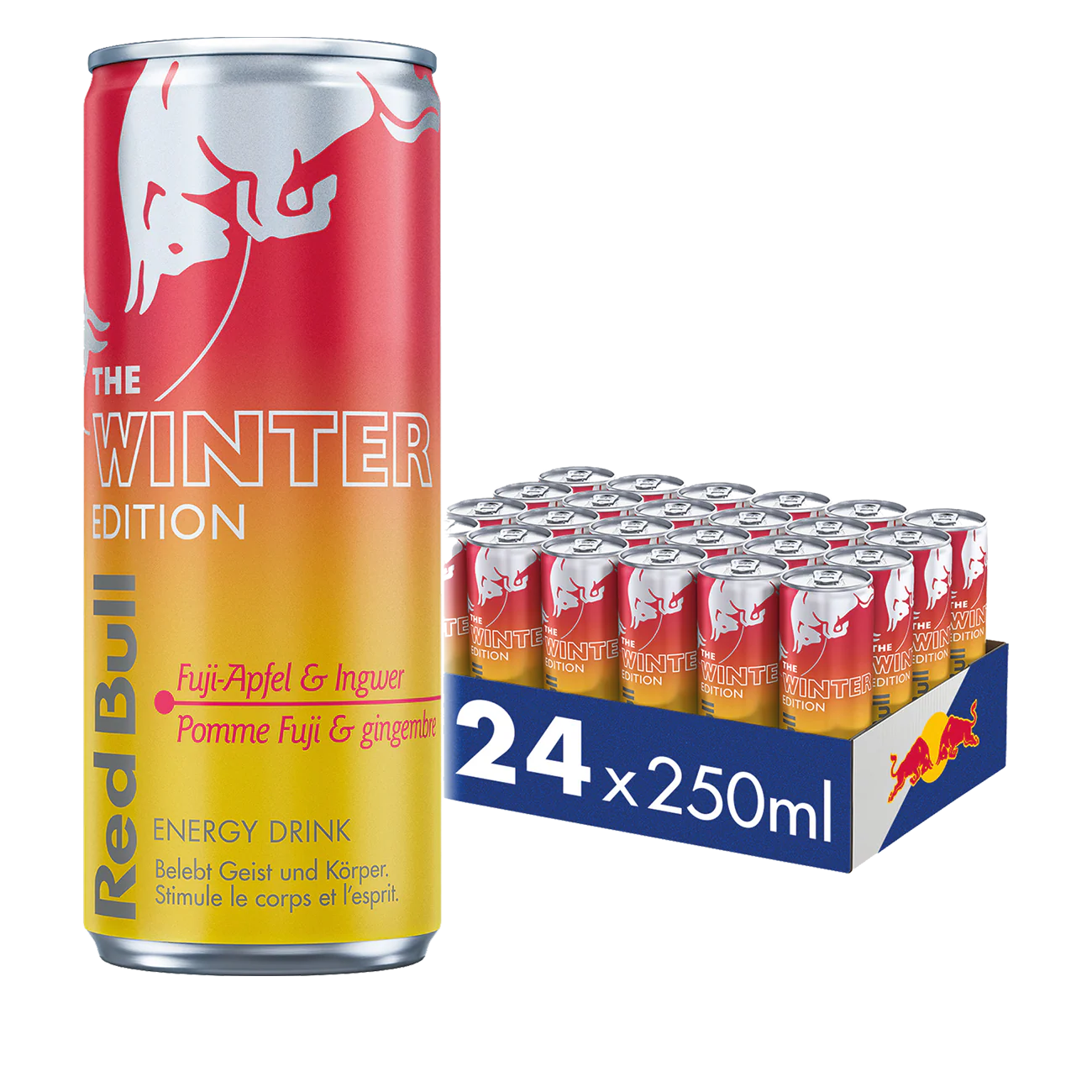 Red Bull Energy Drink - Fuji-Apfel & Ingwer 24x250ml
