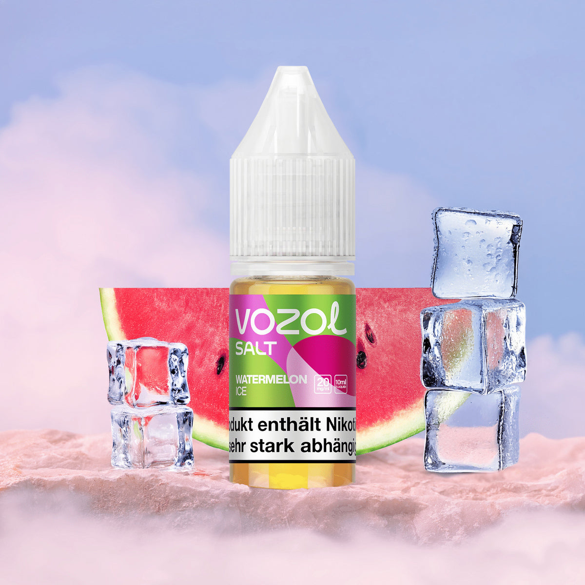 VOZOL Liquid | Watermelon Ice | Nikotinsalz E-Liquid (20mg)