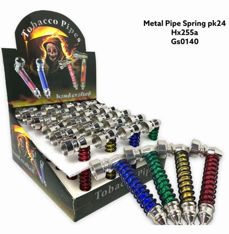 Metall Pipe Spring 24er Pack