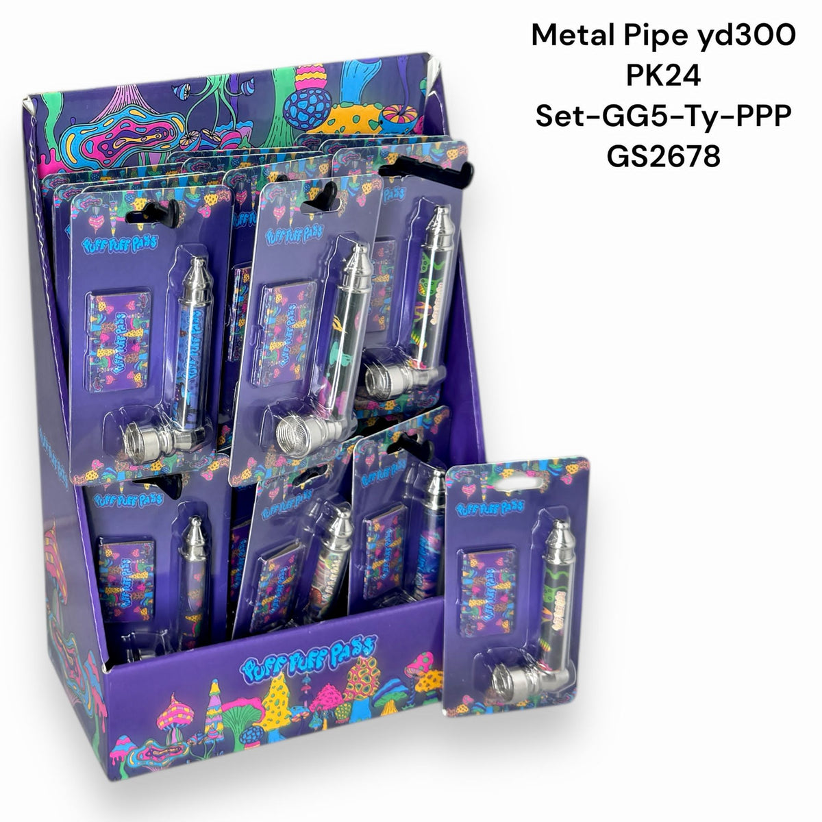Metall Pipe SET – GG5 – TY – PPP 24er Pack
