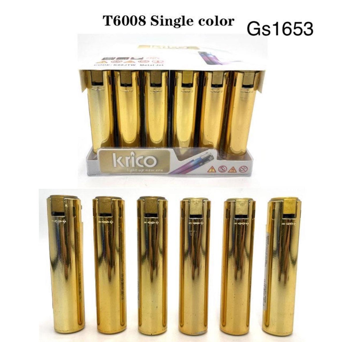 WINDROOF Metal PK30 Krico Feuerzeuge – Gold Edition