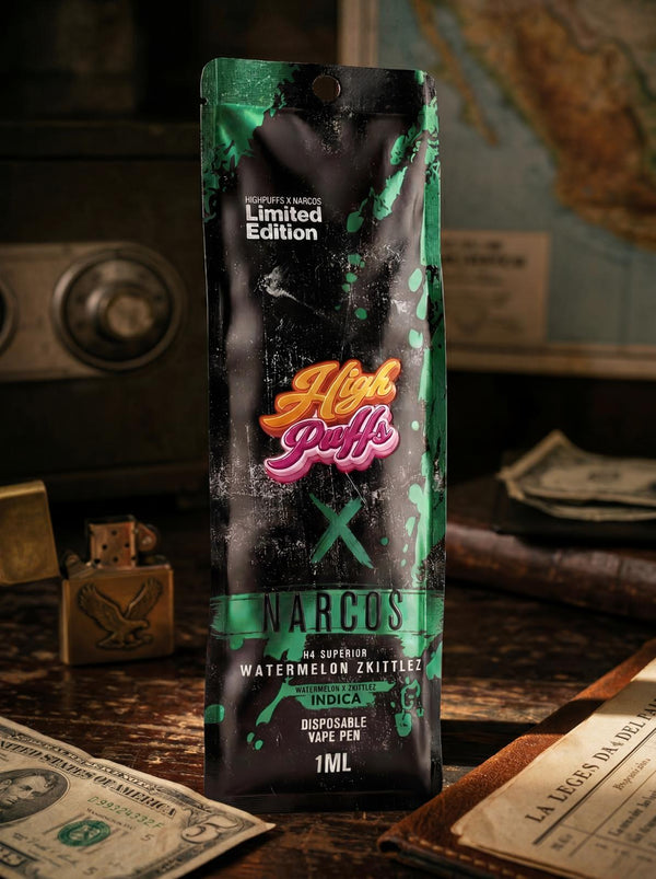 High Puffs H4 Superior Vape Narcos Edition – Watermelon Zkittlez 1ml