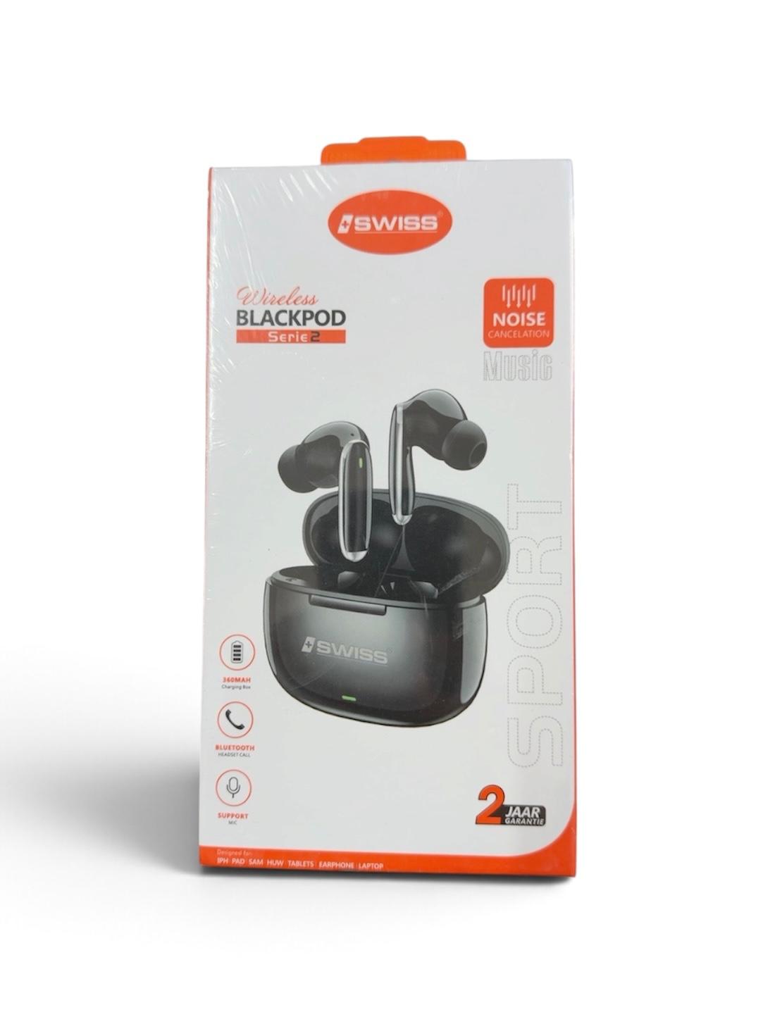 Swiss Wireless Black Pod Serie 2 in schwarz