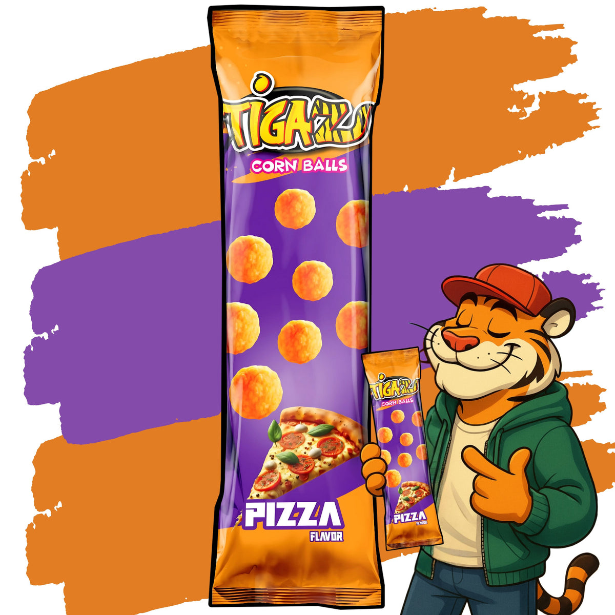 Tigaz Corn Chips 60x20g