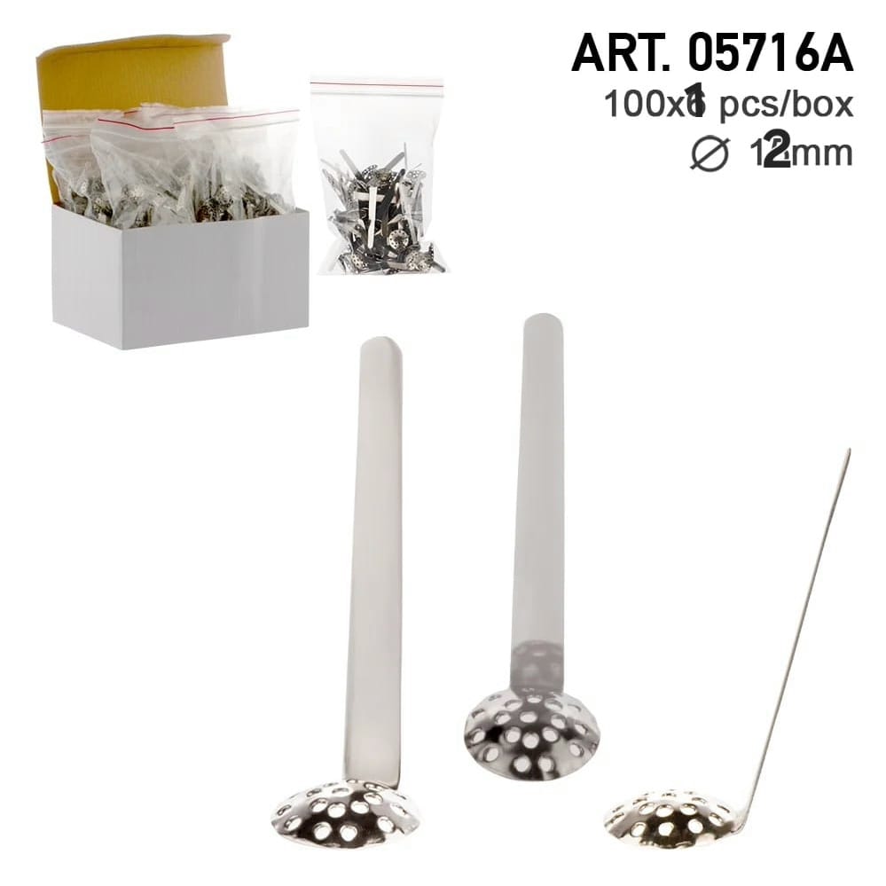Amsterdam | Spoon Screen- Ø:15mm- 100pcs