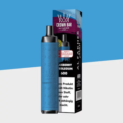 Al Fakher Crown Bar 600 – Blueberry Gum – Einweg Vape