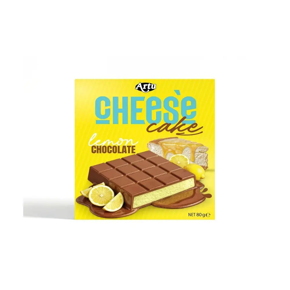 ARTU Cheese cake Lemon Chocolate 80g