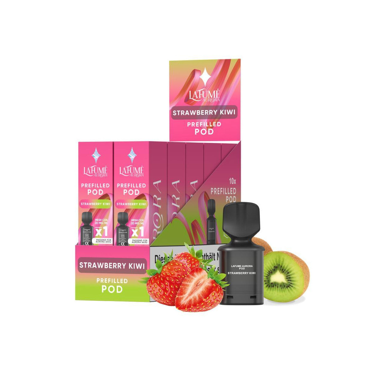 Aurora Pod - Strawberry Kiwi (10 Stück)