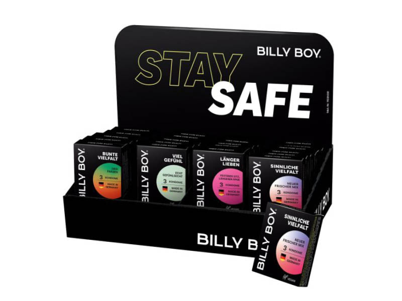 Billy Boy Mix-Display 28 Pack. je 3 Stück