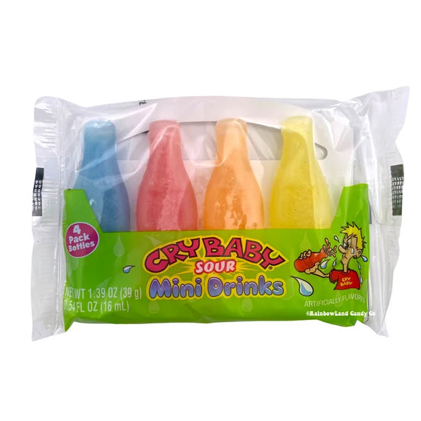 Cry Baby Sour Mini Drinks 4×39 g