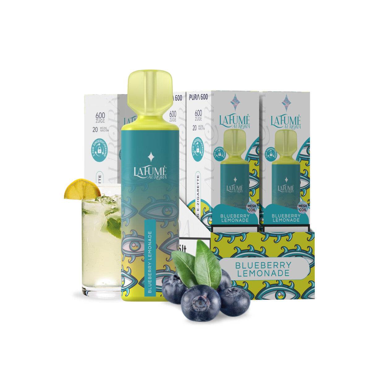 Aurora – Blueberry Lemonade (10 Stück)