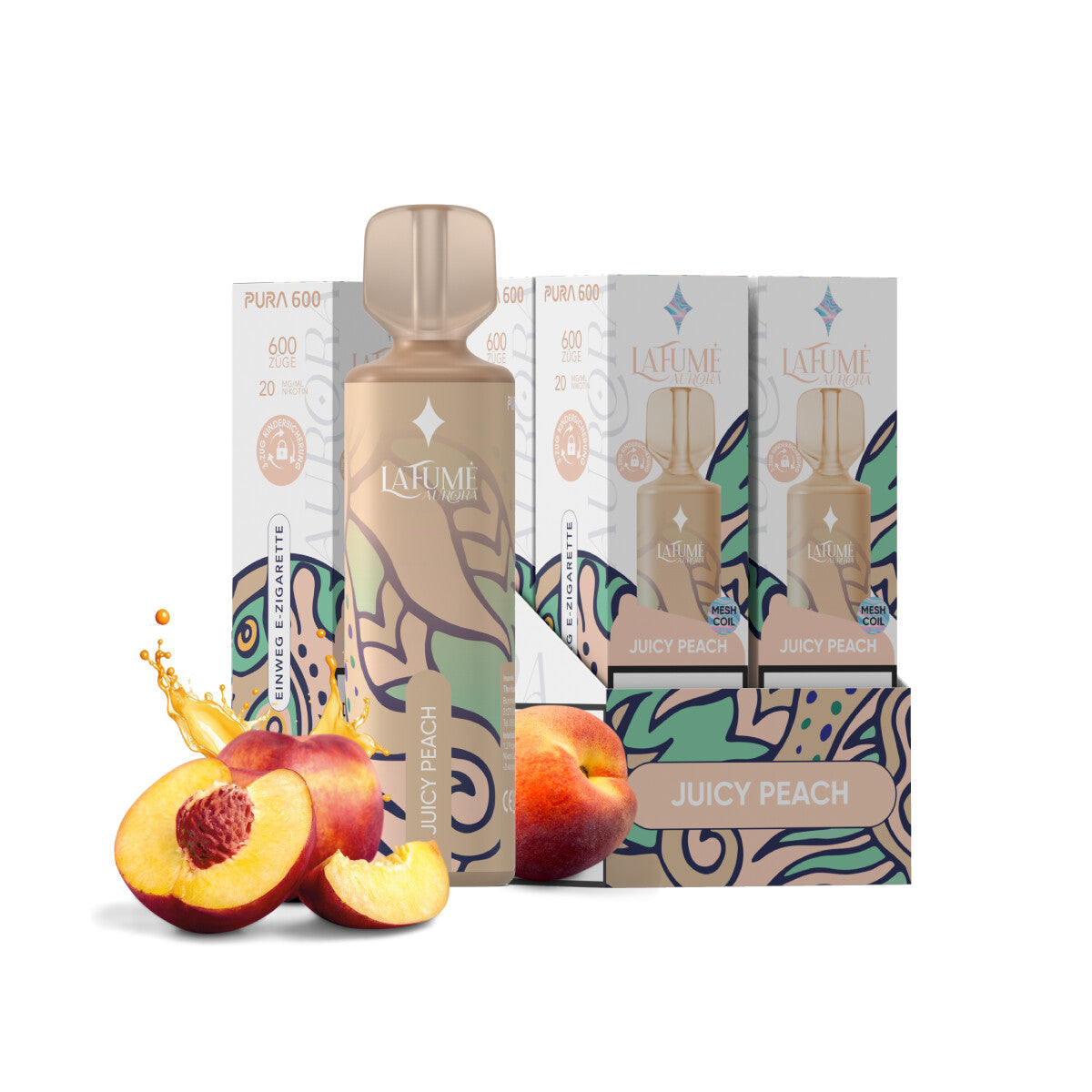 Aurora – Juicy Peach (10 Stück)